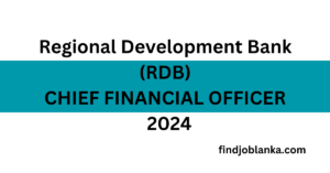 Regional Development Bank CHIEF FINANCIAL OFFICER finjopblanka.com