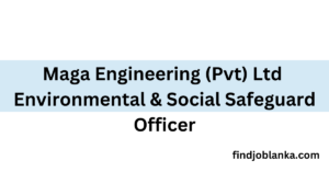 Environmental & Social Safeguard Officer findjoblanka.com